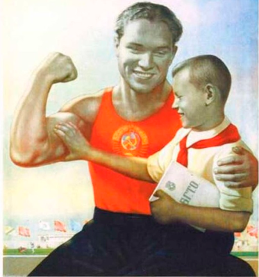 soviet fitness dude